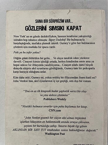 Gözlerini Sımsıkı Kapat- JOHN VERDON