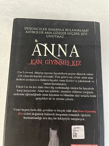  ANNA KAN GİYİNMİŞ KIZ- Kendare Blake