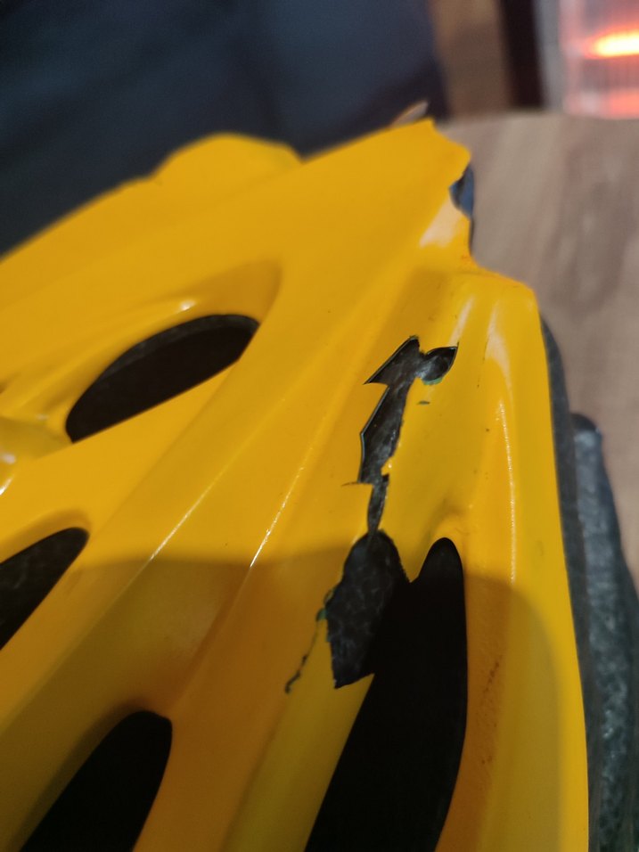 Sarı Biker Tarzı Motosiklet Kaskı  jel koltuk arka sinyal ışığı - Görsel 5