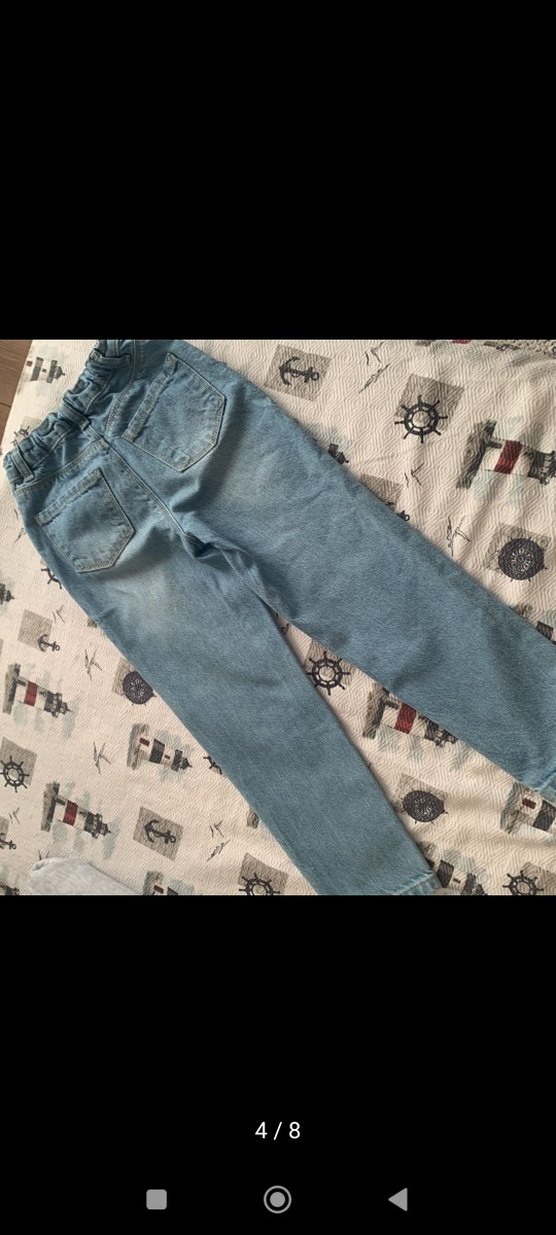 Kız çocuk kot pantolon - Görsel 4