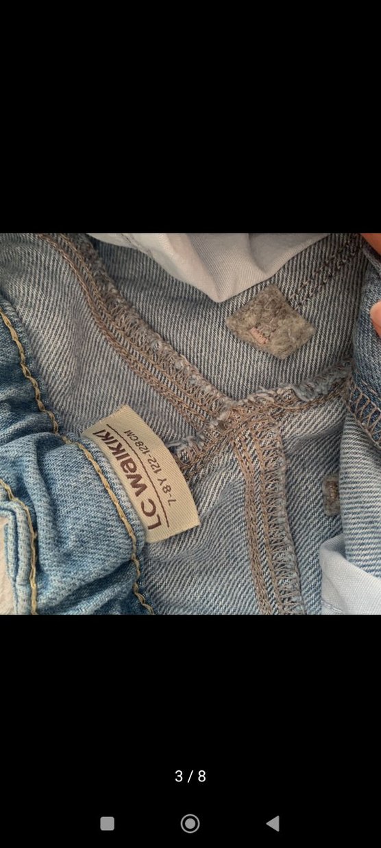 Kız çocuk kot pantolon - Görsel 3