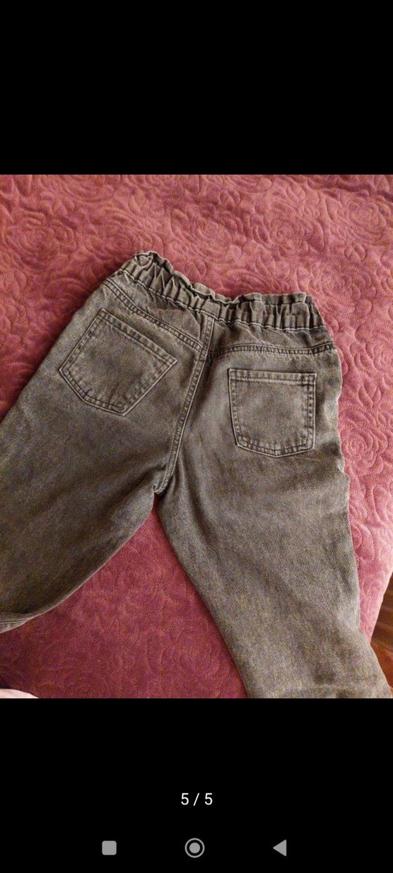 Kız çocuk kot pantolon - Görsel 4