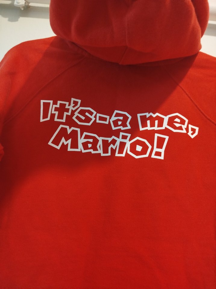 Nakışlı Kırmızı Kapüşonlu Kadın Sweatshirt - Görsel 5