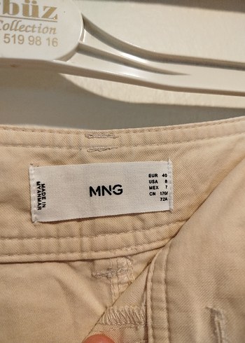 40 Beden ten rengi Renk Bej Rahat Kesim Midi Kadın Keten Pantolon