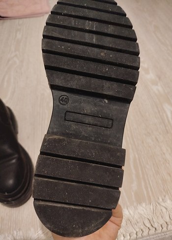 Kadın Siyah Deri Goth Topuklu Bot - Görsel 6