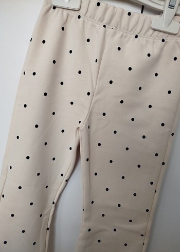 Kız Çocuk Puantiyeli Tayt - Görsel 2