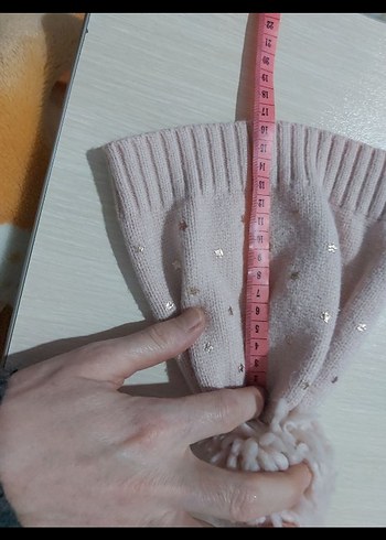 Kız çocuk atkı bere eldiven takımı - Görsel 3