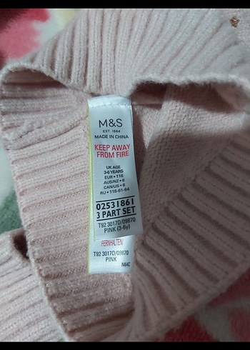 Kız çocuk atkı bere eldiven takımı - Görsel 4