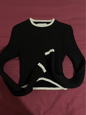 bershka siyah crop