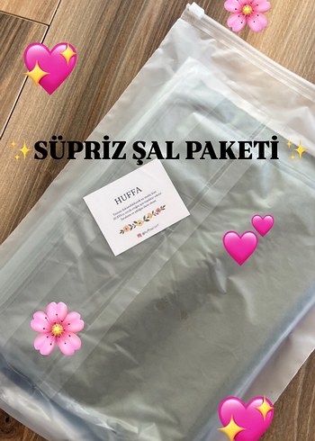 SÜPRİZ ŞAL PAKETİ 4