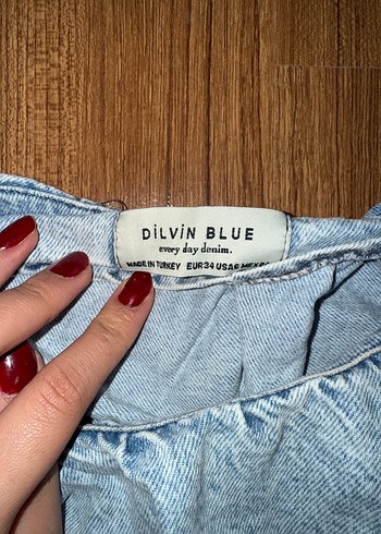 Dilvin Blue Acik Mavi Denim Jean