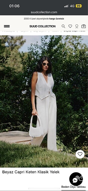 Suud Collection Suud keten yelek