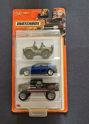 matchbox 3lü set
