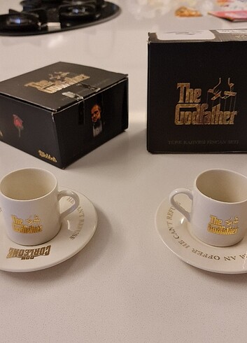 The Godfather 2'li kahve fincanı seti