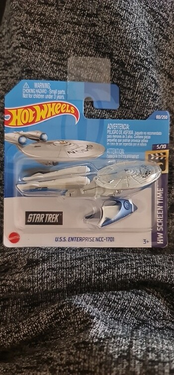 Hotwheels star trek U.S.S enterprise ncc-1701