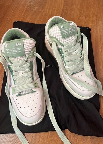 Adidas Mint Yesili Ve Beyaz Amiri Sneaker