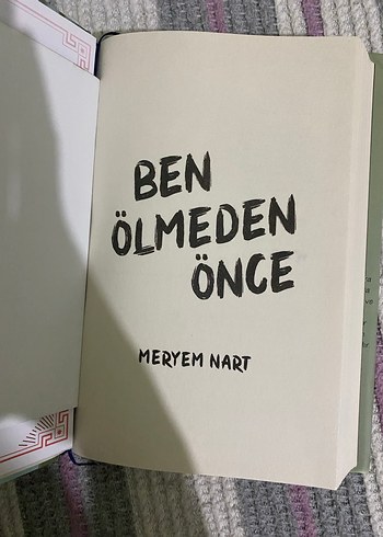 Ben Ölmeden Önce - Meryem Nart - Görsel 2