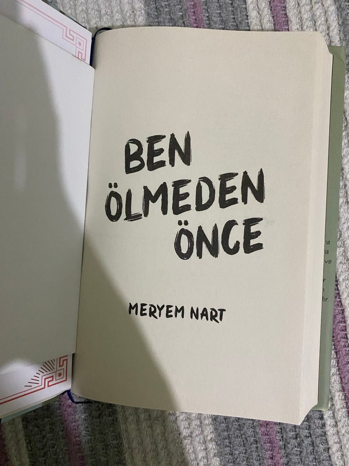 Ben Ölmeden Önce - Meryem Nart - Görsel 2