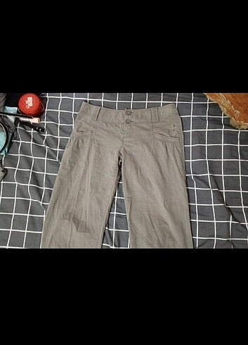 y2k vintage dusuk bel yazlik pantalon