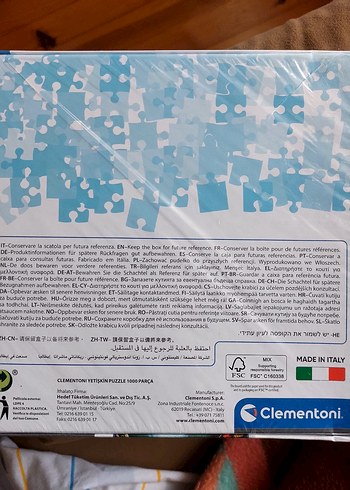 Clementoni 1000 Parça Puzzle - Görsel 2