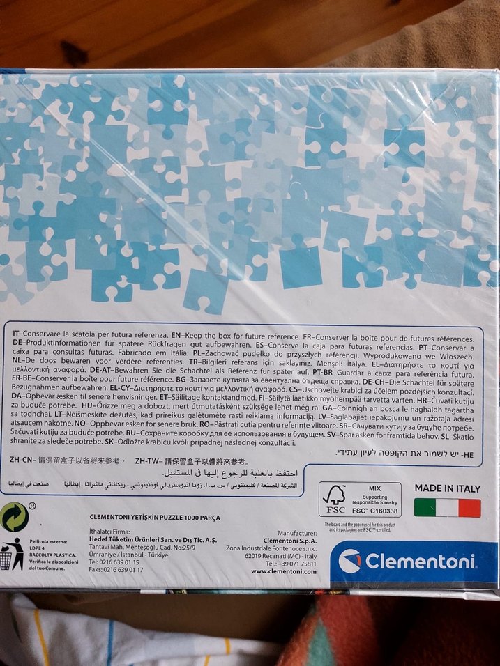 Clementoni 1000 Parça Puzzle - Görsel 2