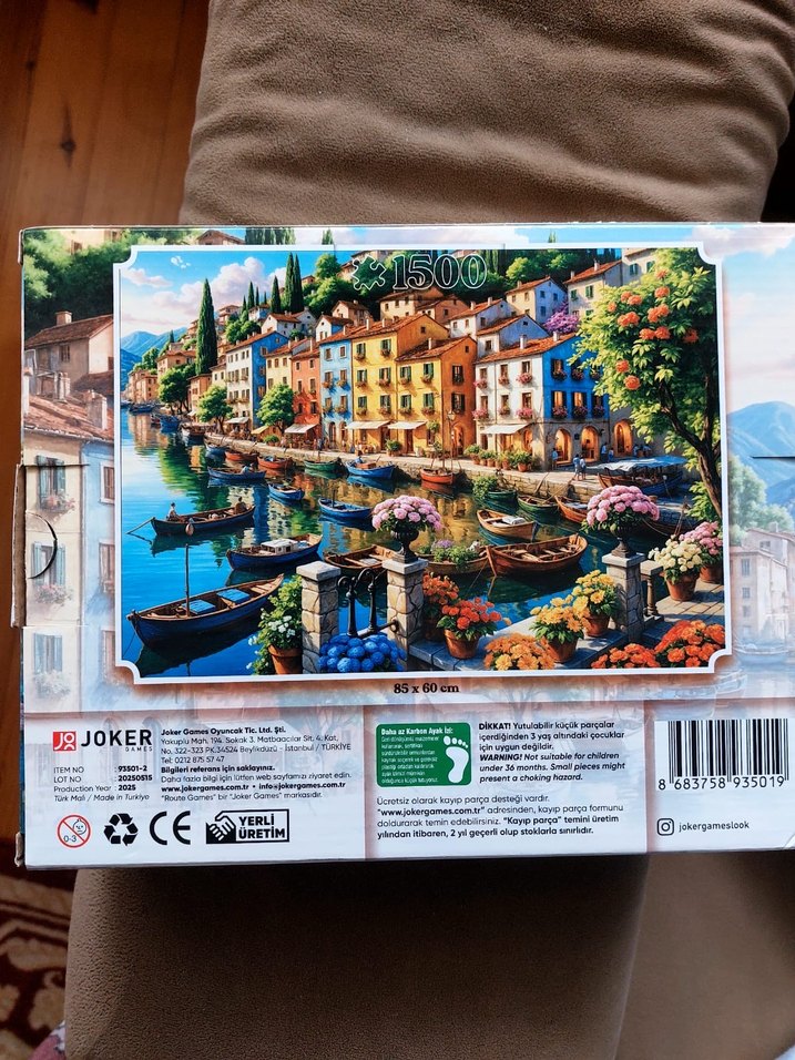 1500 Parça Renkli Puzzle - Görsel 2