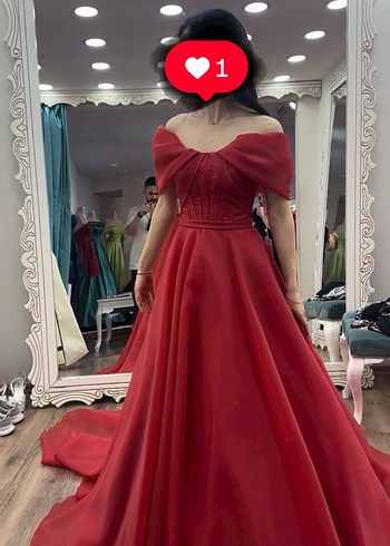 xs Beden kırmızı Renk Kırmızı Drapeli kına elbisesi narin moda
