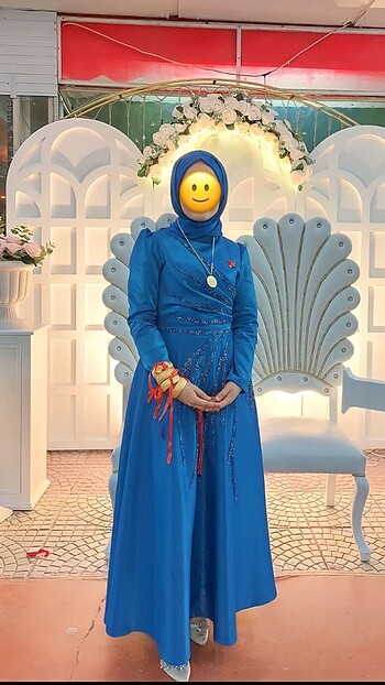 Mavi abiye - Görsel 2