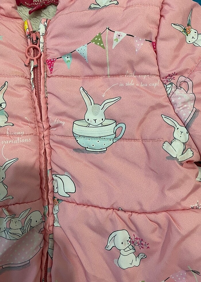 Kız bebek mont - Görsel 2