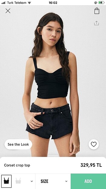 pull&bear crop