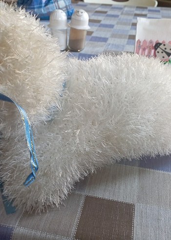 Diğer Beyaz El Yapımı Oyuncak Kedi