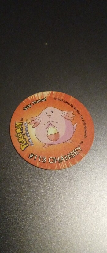 Pokemon Orjinal Chansey Taso