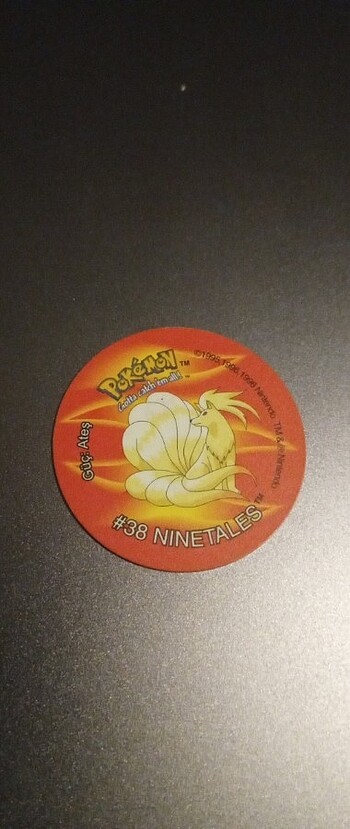 Pokemon Orjinal Ninetales Taso