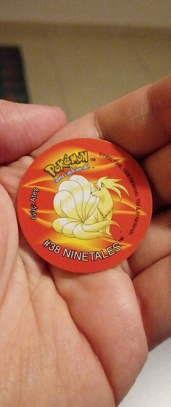  Beden Renk Pokemon Orjinal Ninetales Taso