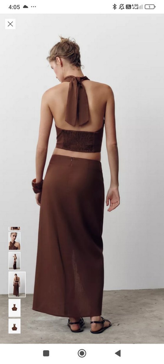 Zara deniz kabuklu büstiyer - Görsel 3