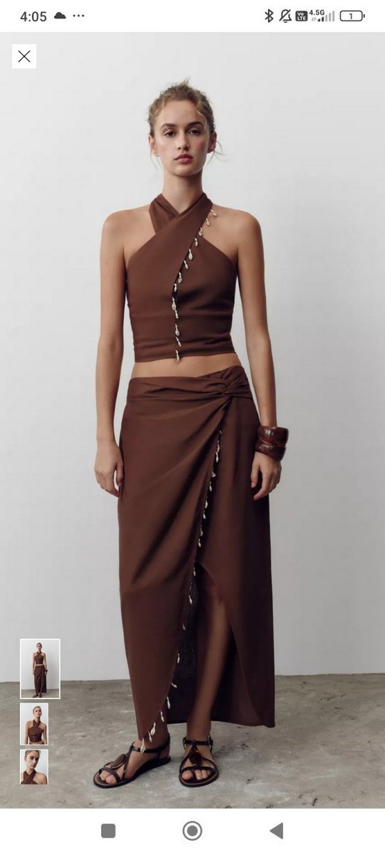 Zara deniz kabuklu büstiyer - Görsel 2