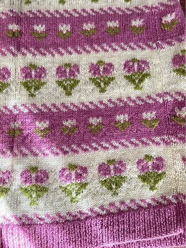 Çeyizlik örme yelek - Görsel 3