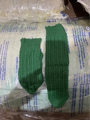 Çeyizlik örme uzun çorap modelleri - Görsel 5