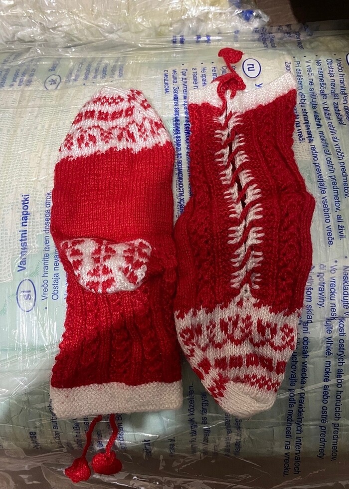 Çeyizlik örme uzun çorap modelleri - Görsel 4