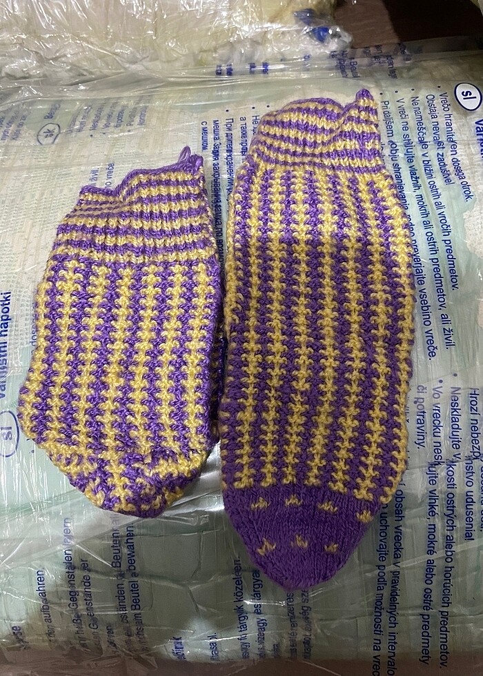 Çeyizlik örme uzun çorap modelleri - Görsel 3