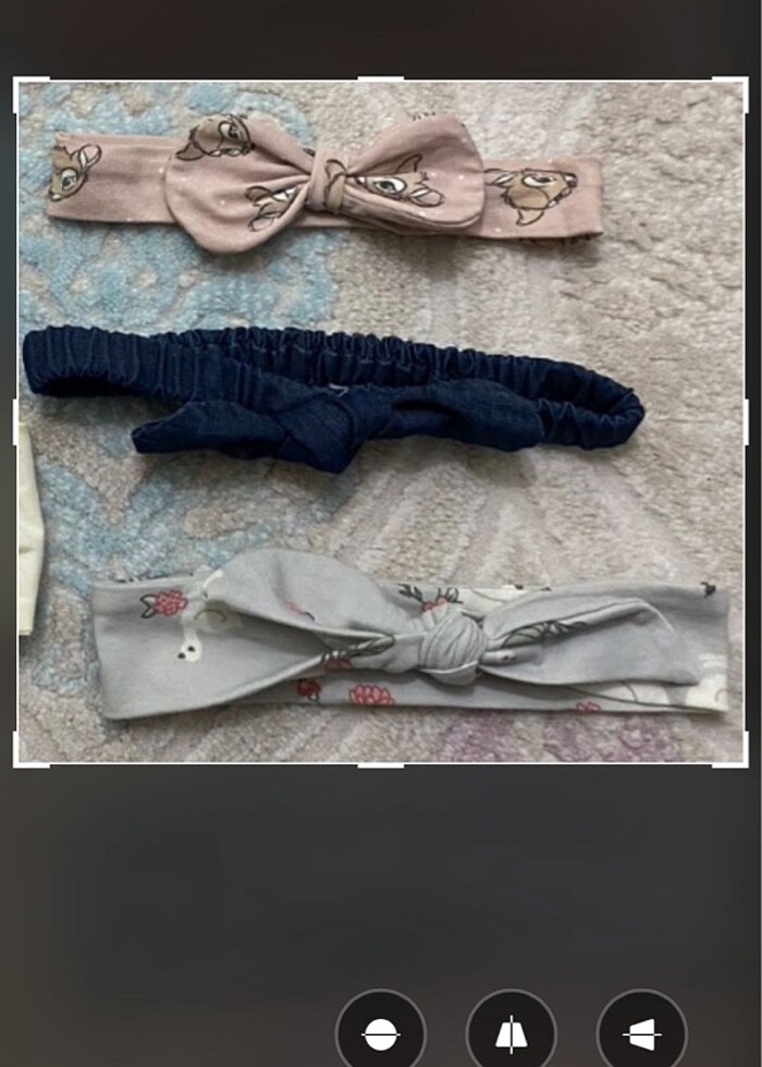 Saç bandı bandana toka - Görsel 4