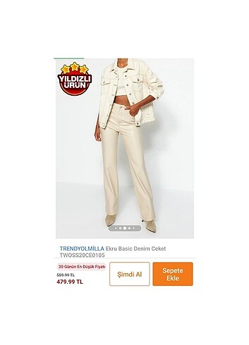 Trendyol & Milla Kot ceket