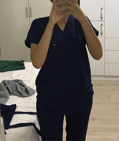 tıpmod lacivert scrubs