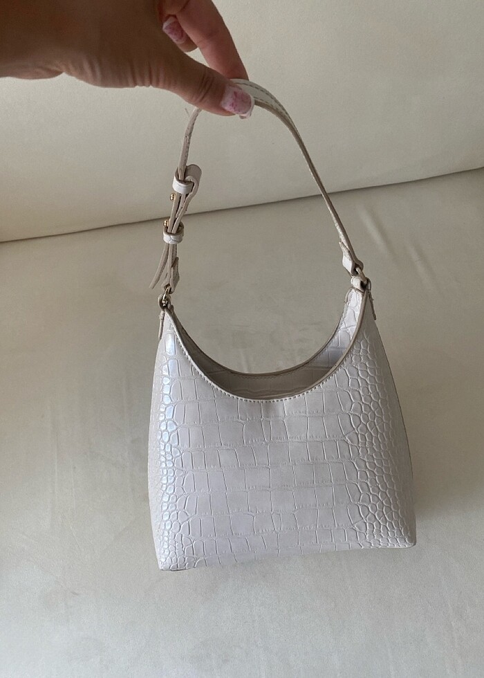 Krem el çantası - Görsel 3