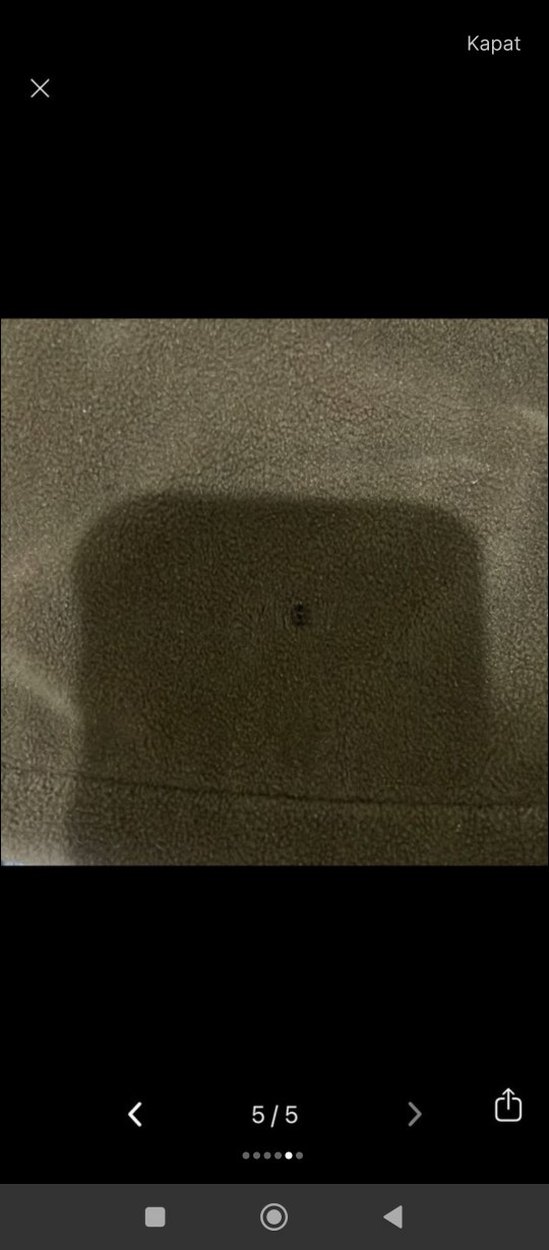 Kahverengi Kapüşonlu Fermuarlı Polar - Görsel 5