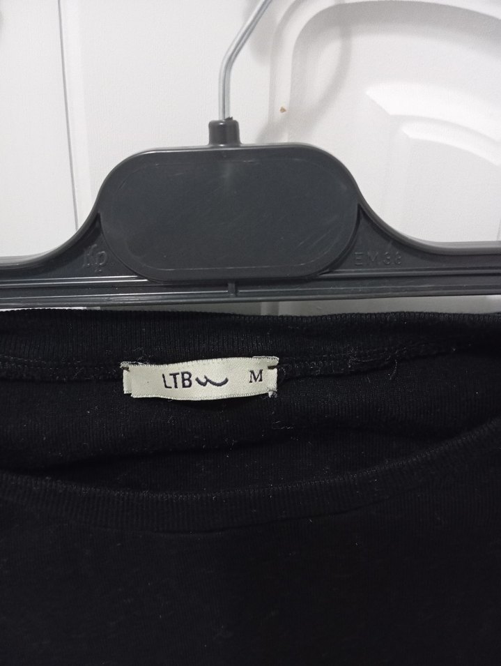 kolları file sweatshirt - Görsel 3