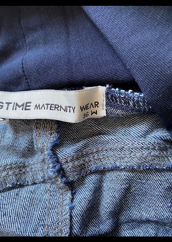 Lacivert Hamile Kot Pantolon - Görsel 3