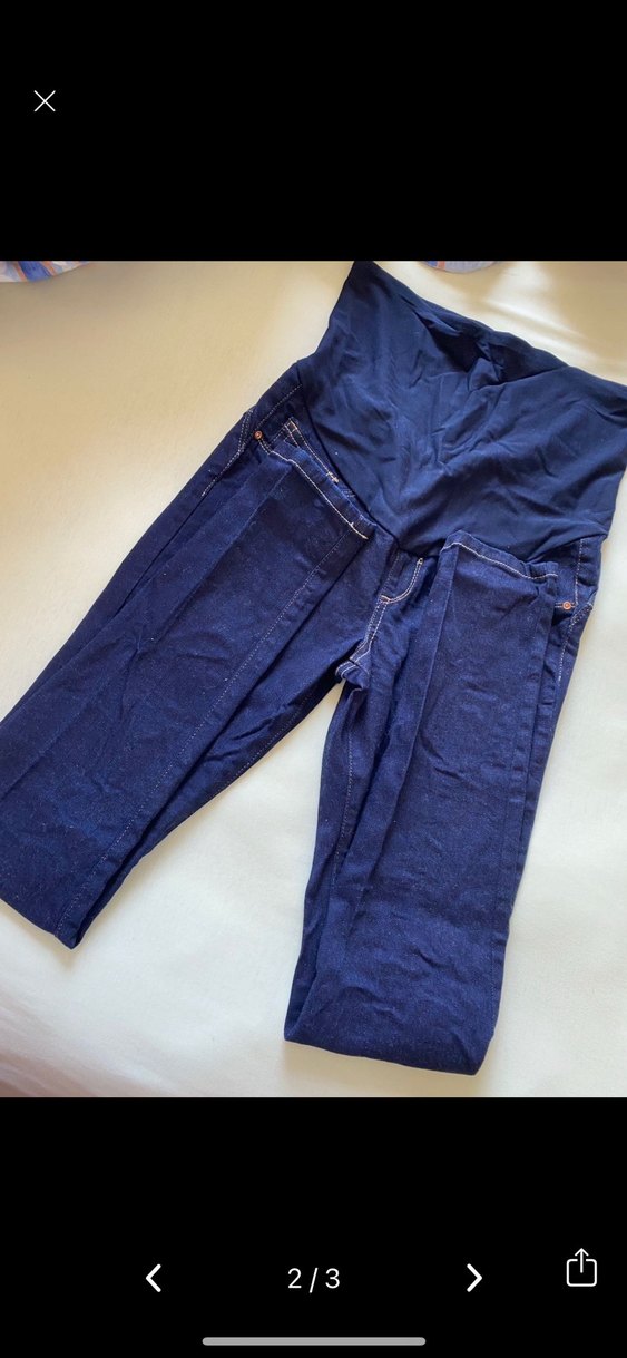 Lacivert Hamile Kot Pantolon - Görsel 2