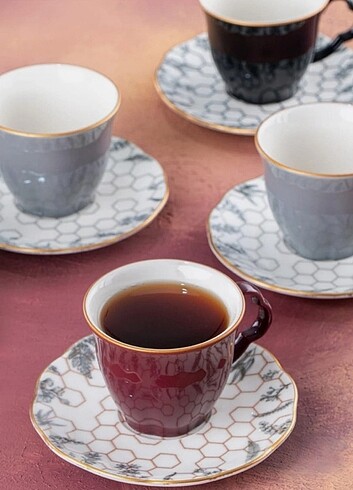 Acar cherry çay fincan takımı