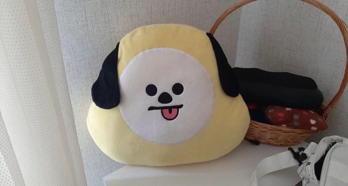 Bts bt21 chimmy pelus yastik - Görsel 2